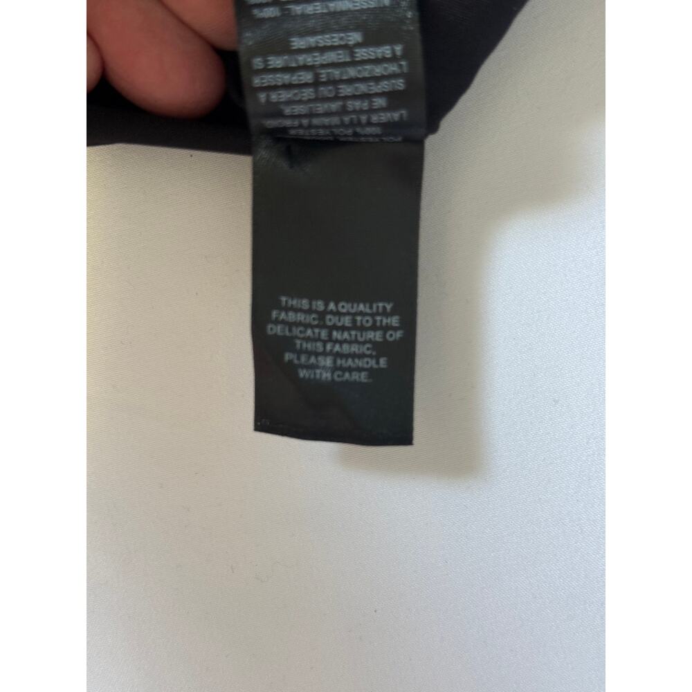 Lulus Halter Midi Dress Small NWT Satin Abstract Print Front Slit Open Back - Picture 11 of 16